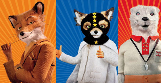 Bekijk de nieuwe posters met de personages uit Fantastic Mr. Fox
