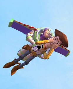 Woody en Buzz uit Toy Story