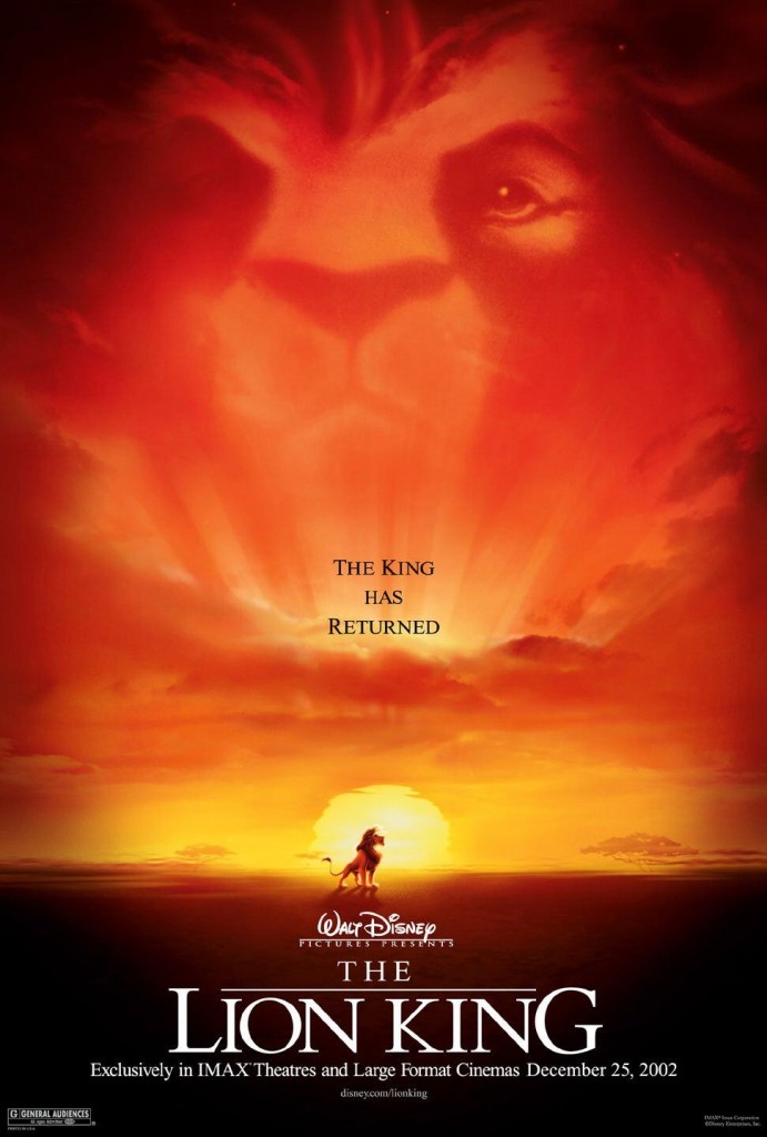 Filmposter The Lion King