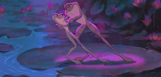 De muziekclip van Ne-Yo's nieuwe single bevat nieuwe beelden uit The Princess and the Frog