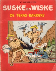 Voorpagina van de strip De Texas-Rakkers