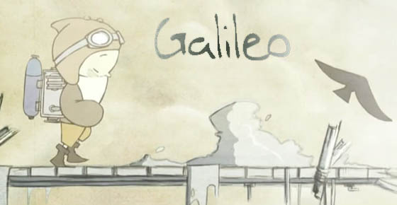 Bekijk de korte tekenfilm Galileo