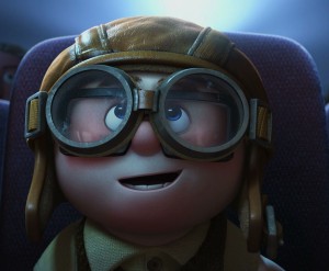 De jonge Carl uit Up koos in de bios voor een aparte bril