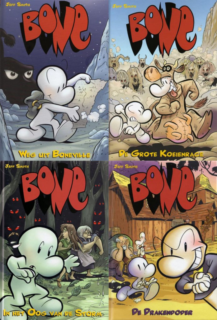 Covers Nederlandstalige stripalbums Bone