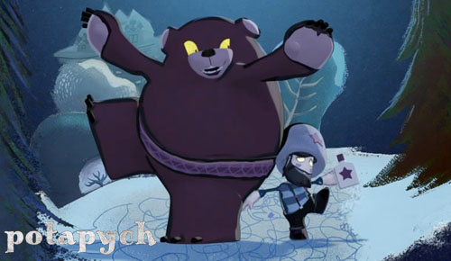 Bekijk de knappe kortfilm Potapych: The Bear Who Loved Vodka