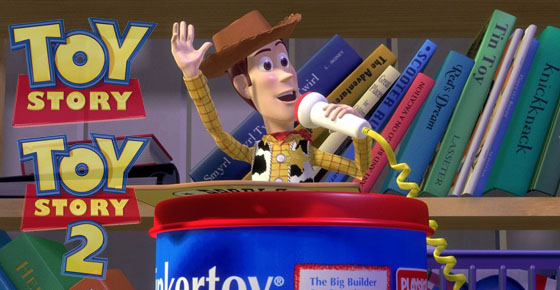 Bekijk de trailer voor de Blu-rayreleases van Toy Story en Toy Story 2