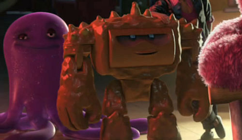 Maak kennis met Chunk, een van de nieuwe personage uit Toy Story 3