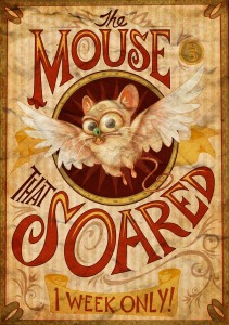 Filmposter voor de kortfilm The Mouse That Soared