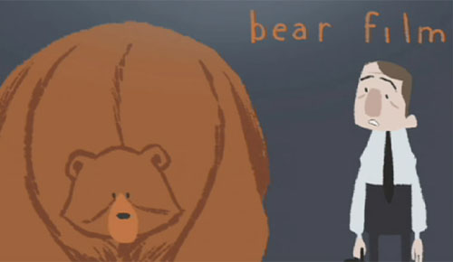 Bekijk de korte animatiefilm A Bear Film