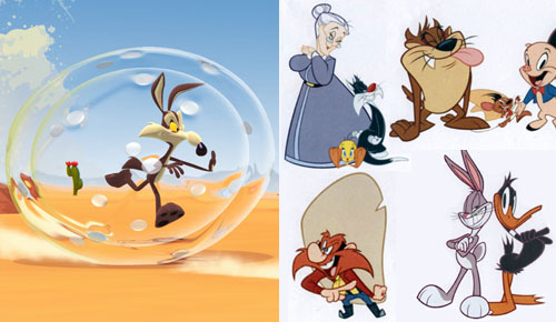 Nieuwe look voor The Looney Tunes-personages