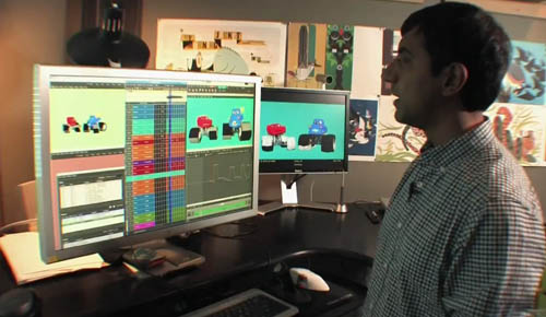 Bekijk het interview met Pixar-animatior Sanjay Patel