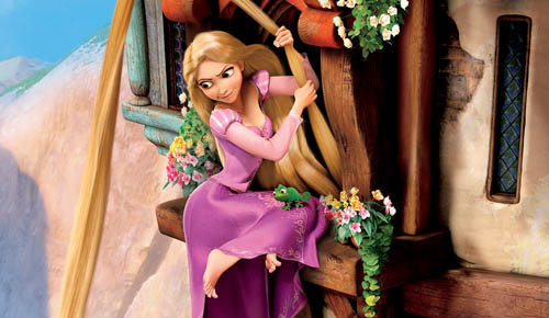 Bekijk de nieuwe filmposter voor Rapunzel (Tangled)