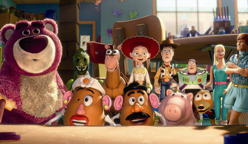 Toy Story 3 stoot andere animatiefilms van de troon