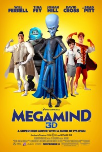 Filmposter voor animatiefilm Megamind (v2)