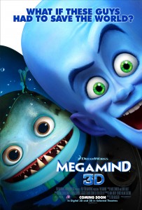 Filmposter voor animatiefilm Megamind