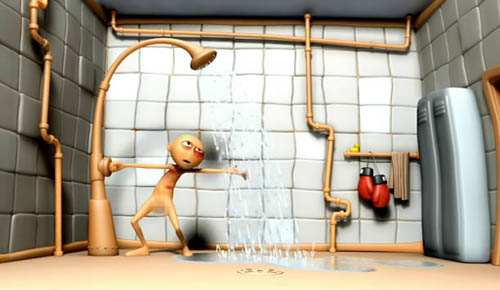 Bekijk de korte animatiefilm Shower Power