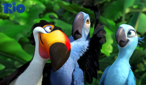 Bekijk drie nieuwe teaserposters voor animatiefilm Rio