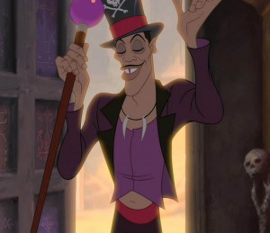Dr. Facilier uit de animatiefilm The Princess and the Frog