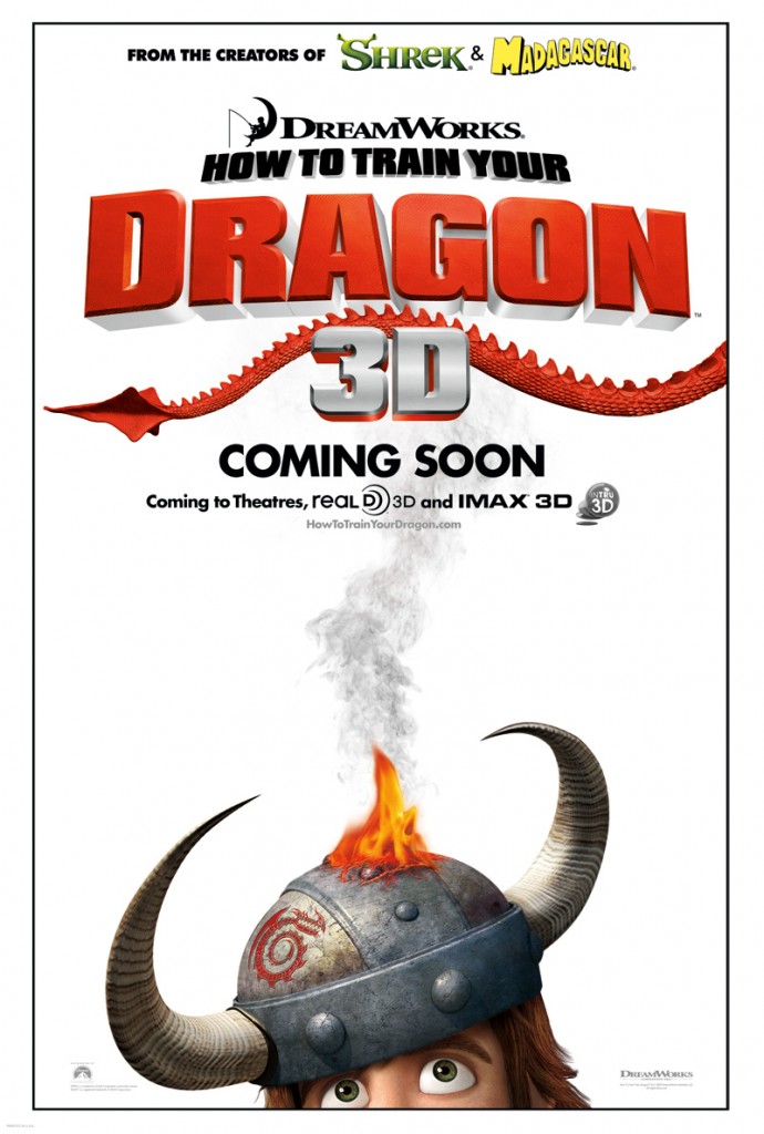 Officiële teaserposter How to Train Your Dragon