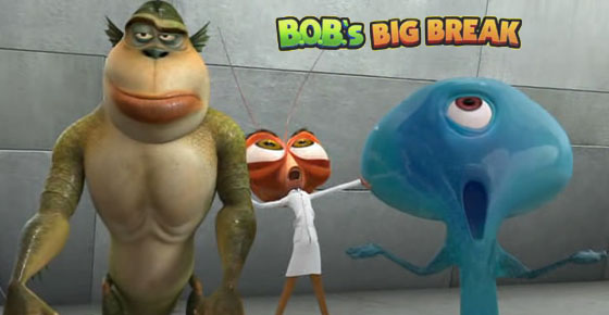 Bekijk het kortfilmpje B.O.B.'s Big Break