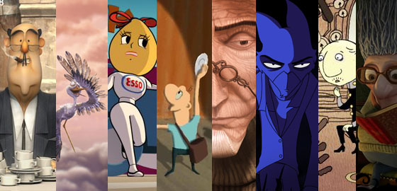 Ontdek de kortfilms die de Beste Animatiekortfilm van 2009 willen worden