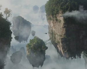 Zwevende bergen in Avatar