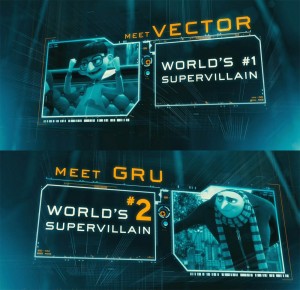 Vector en Gru, de twee gemeenste schurken van de wereld