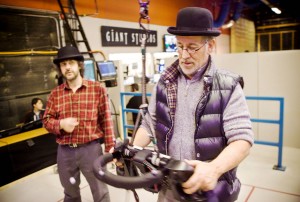 Peter Jackson en Steven Spielberg, regisseurs van de eerste twee Kuifje-films in 3D