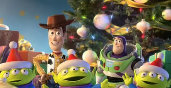 Woody en Buzz hebben dit jaar een belangrijke kerstboodschap
