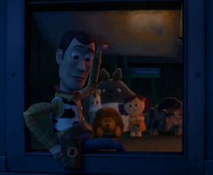 Afbeelding uit de Japanse trailer voor Toy Story 3