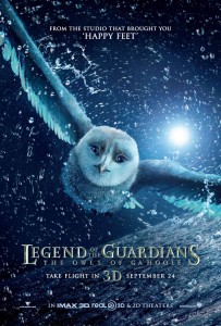 Filmposter Legend of the Guardians