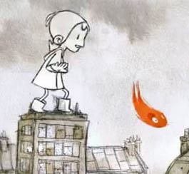 Afbeelding uit de korte animatiefilm Haï Puka