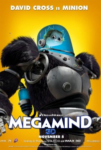 Filmposter uit Megamind met personage Minion