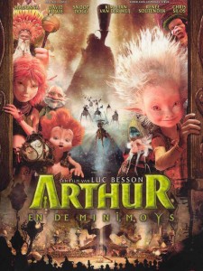 Dvd-cover Arthur and the Minimoys