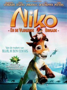 Dvd-cover Niko en de Vliegende Brigade